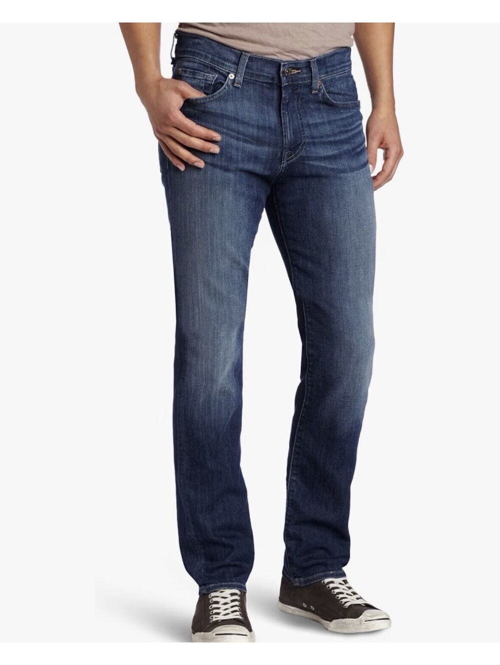 7 FOR ALL MANKIND Men’s The Slimmy Jeans in Maricopa Springs-Size 34x32